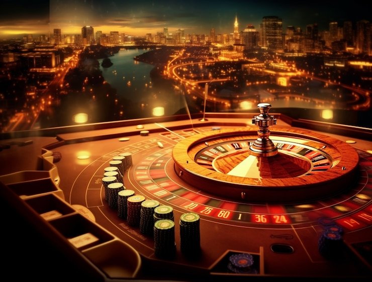 Mode bonus Pachinko dengan bola jatuh